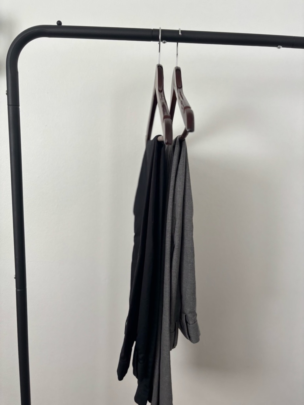Banana Republic core temp chino pants. Set of two black and grey. Size 31x32 - Picture 2 of 5